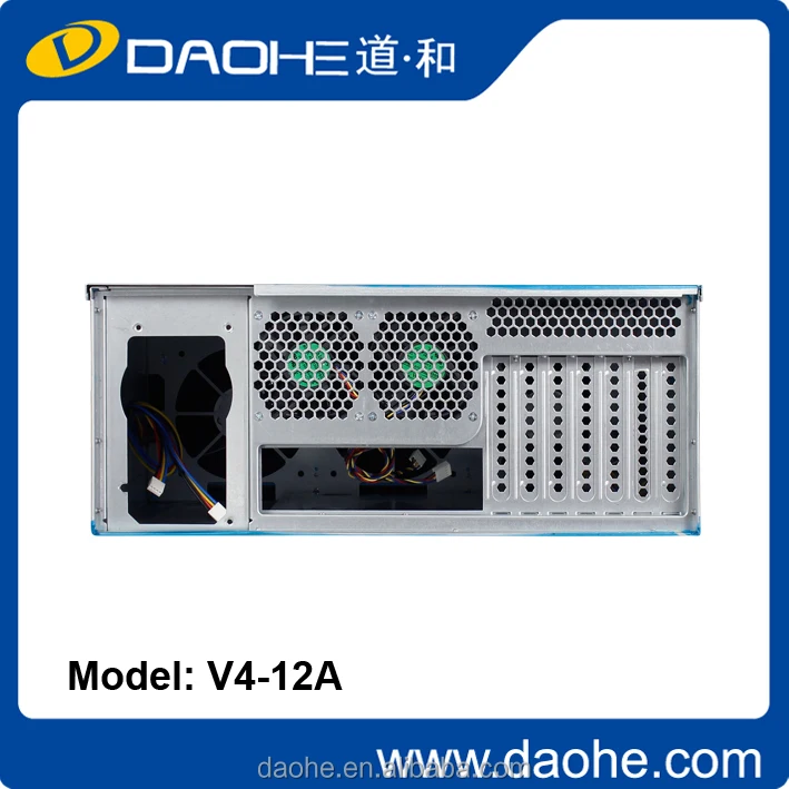 4u short rack case with expander backplane /hotswap fanwall server case , 24bays rackmount chassis