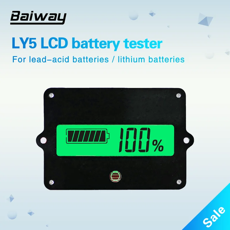 BW-LY5 емкость батареи индикатор тестер для автомобиля для е-байка