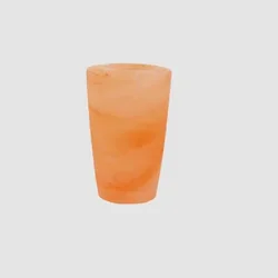 3 Inches Pink Rock Salt Drinking Glass Whisky Tequila Shot Glasses Himalayan Salt Tequila Shot Glasses