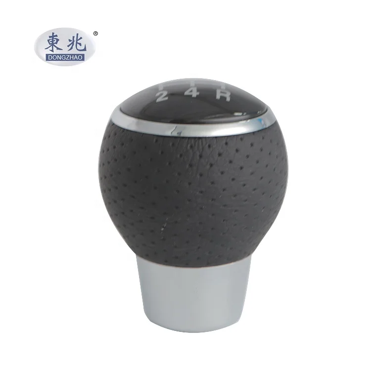Custom leather Gear Shift Shifter Knob  For Mitsubishi