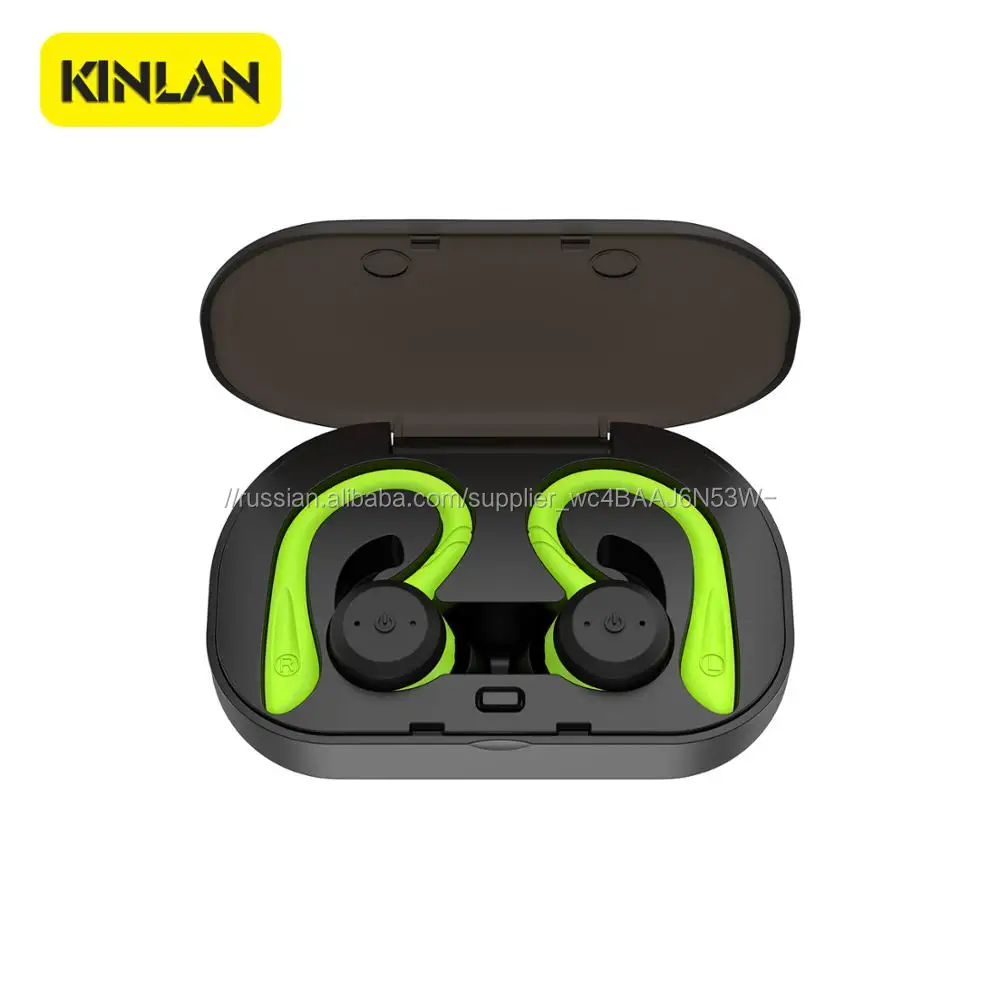 amazon бестселлер bluetooth наушник earhook 5.0 водонепроницаемый IPX7 фитнес-наушник