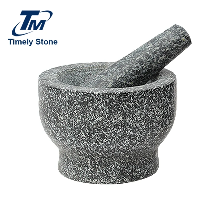 
mini granite stone mortar and pestle 