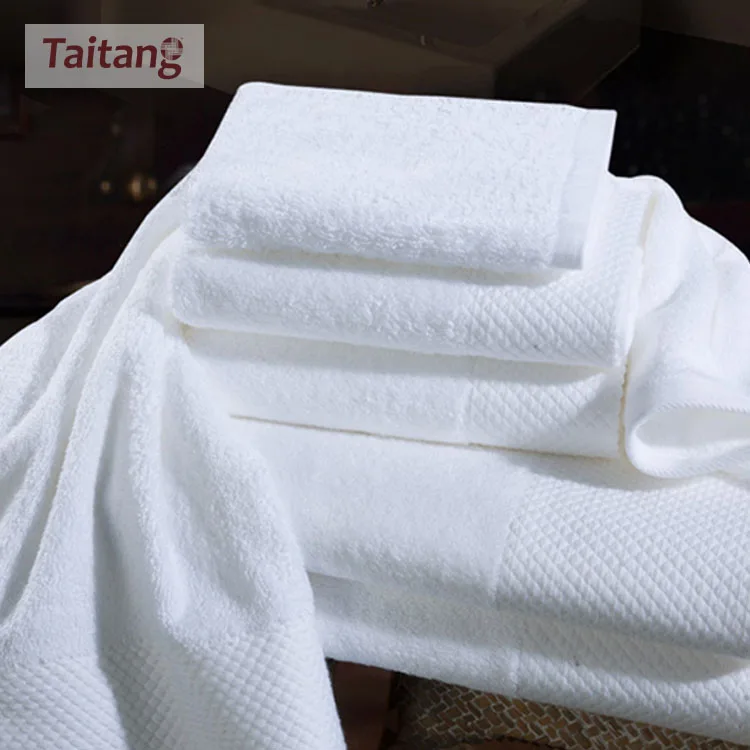 hotel bathroom towel 100% cotton high quality factory price yarn dyed jacquard bath towel