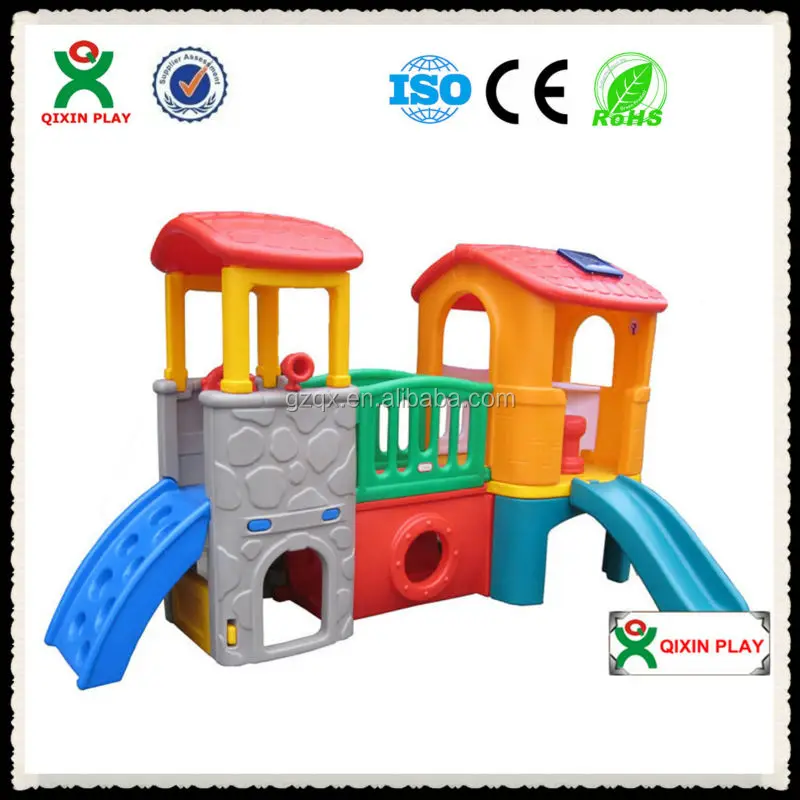 Guangzhou good quality  kids play house slip and slide