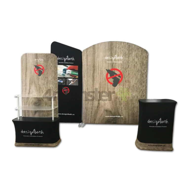 Easy set up aluminum frame exhibition booth design 10x10 tradeshow booth