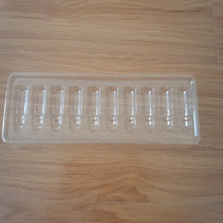 10pcs 2ml vial plastic packing tray