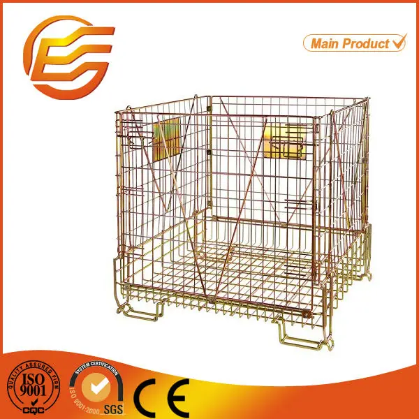 Сетчатый контейнер складской для хранения и транспортировки PETпреформ с вкладышем