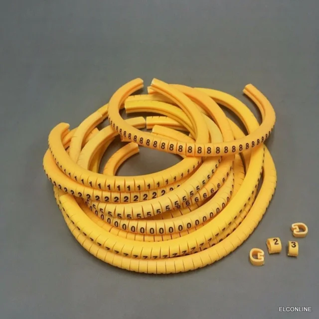 Best Price 0-9/A-Z Letter & Number Wire Marker CE ISO Certificate