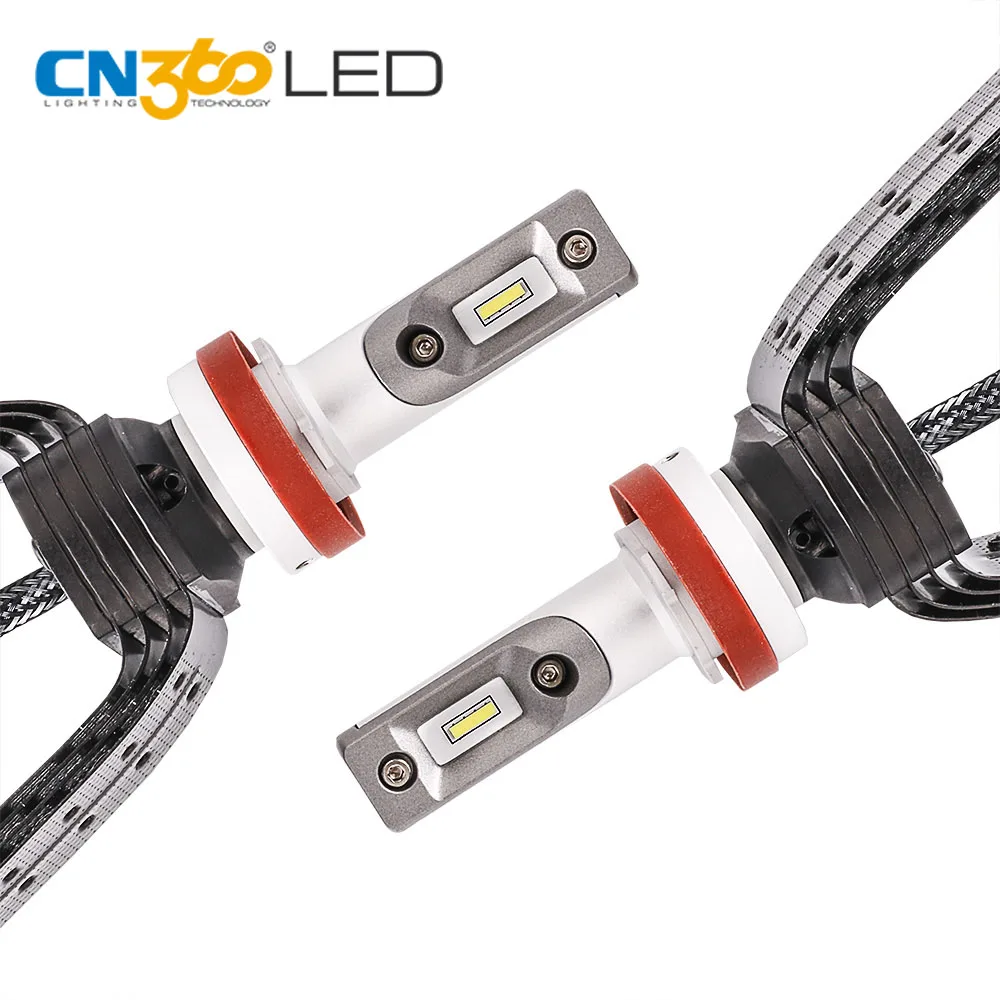 2017 Car LED Lighting XD14 8000lm F1 Car Headlight Bulb H11 H7 LED