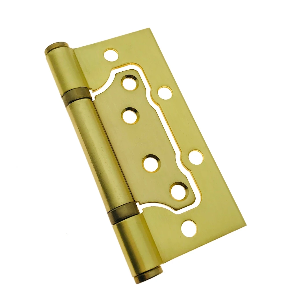 Stainless Steel Iron Brass 3Inch Butterfly Shape Door Hinge With 2 Ball Bearing