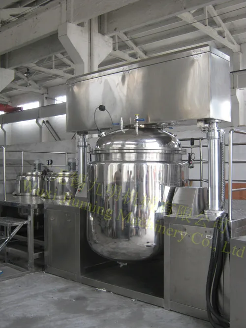 Zjr-1000 liter vacuum homogenizer, vacuum emulsifying mixer