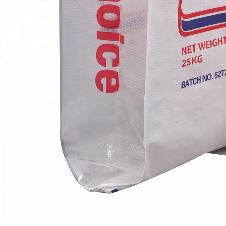 China Free Design biodegradable green pp woven 25kg 50 kg fertilizer soil packaging bag