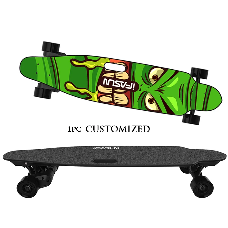 
IFASUN New arrival 2000w lithium battery boosted skateboard electric with foc mainboard 