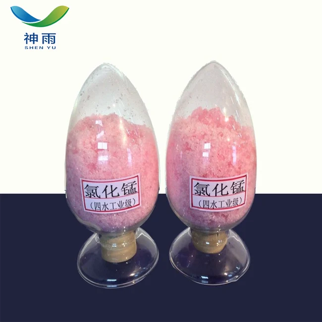 
Hot Sale MnCl2.4H2O 99% Manganese Chloride 