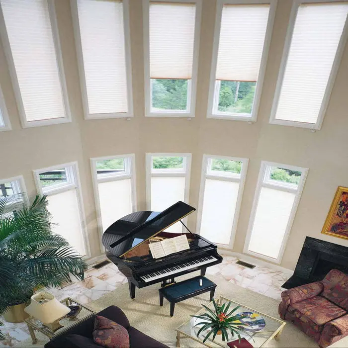 Сверху вниз снизу вверх беспроводной пульт дистанционного управления skylight сотовые затемняющие