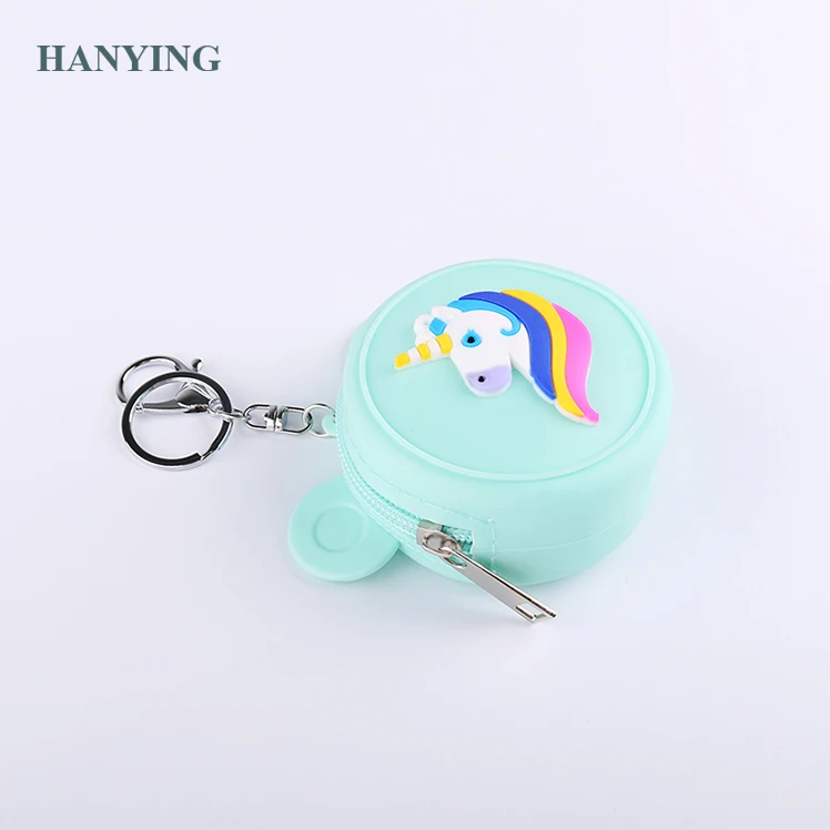 Zipper Coin Purse Silicone Custom Coin Pouch Kids Coin Purse