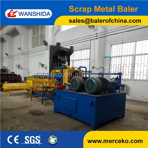 
Y83-200 Hydraulic Scrap Metal Balers High Quality Export to USA 