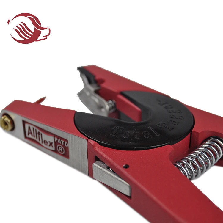 Veterinary Cow cattle sheep pig Plastic single animal tagger applicator plier for sale