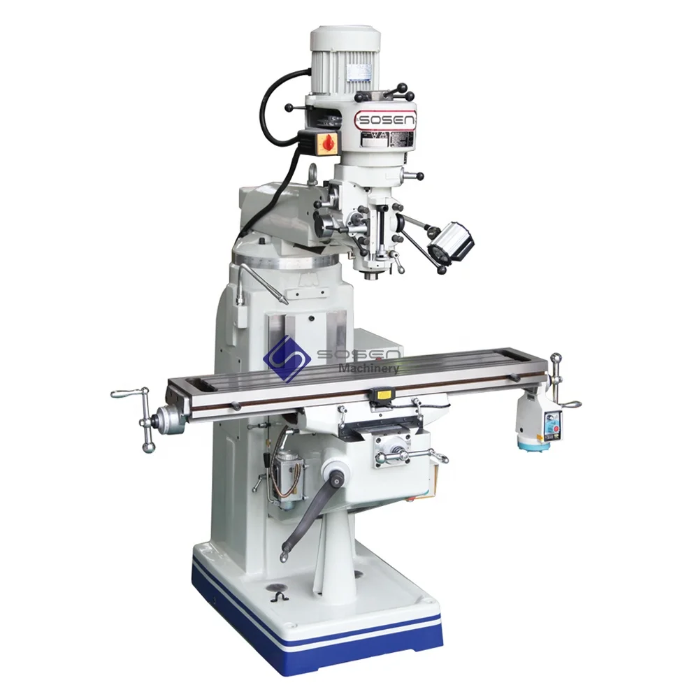 X6333 Universal vertical turret milling machine brands