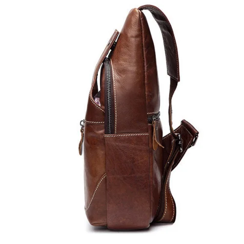 Fashion PU Leather Crossbody Bag men casual messenger bag Male Shoulder Bag
