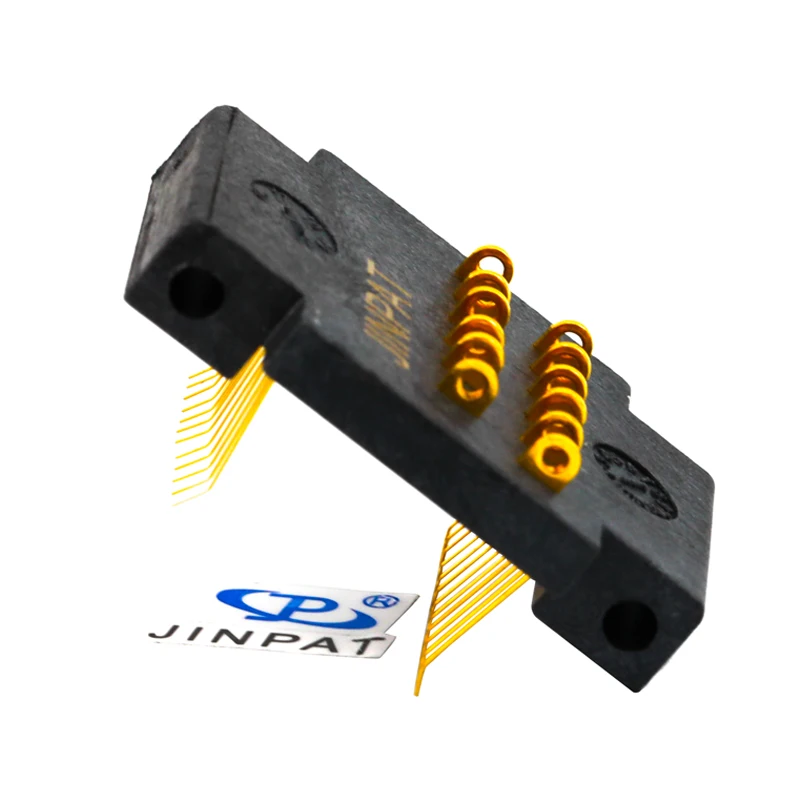 12 схемы скольжения кольцо модели компактный LPS-12 золото-золото контакты Гладкий бег и низкий электрический шум