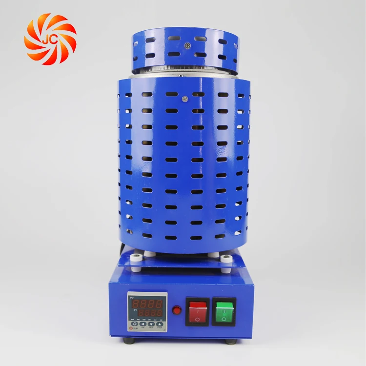 JC-K-220-2 3kg 220V Electric Portable Mini Metal Smelting Furnace