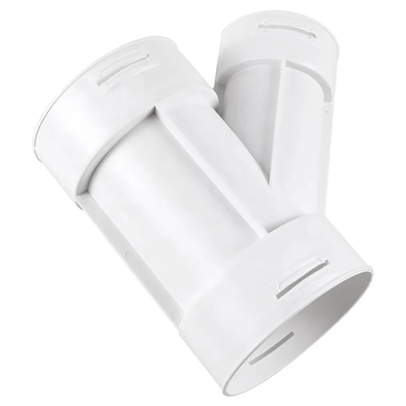 Air Vent Flat Duct Y Tee Pipe Fittings for Ventilation System