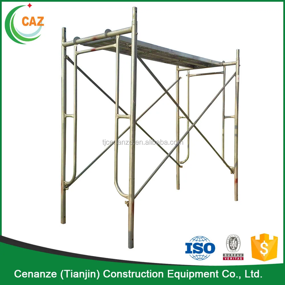 Строительные леса H-Frame, используемые в строительстве