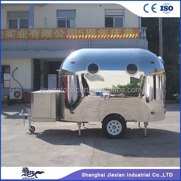 JX-BT300 Mobile food truck/outdoor coffee cart/hot dog mobile food trailer