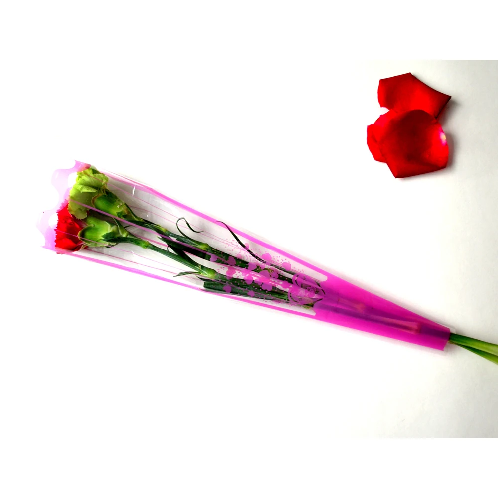 Цветочный пакет цветочные рукава пластиковый упаковочный