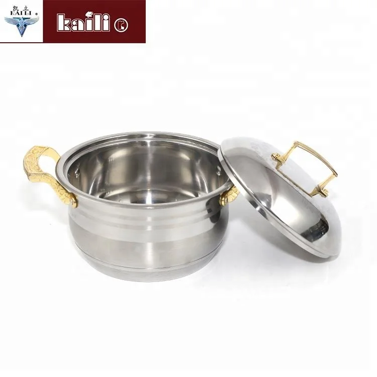2020 hot sale home kitchen with the highest quality stainless steel soup pot