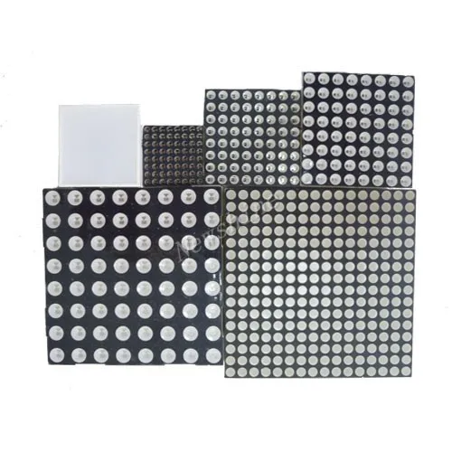 Single Red Green Blue 16*16 Dot 40mm*40mm LED Matrix Display, LED matrix light