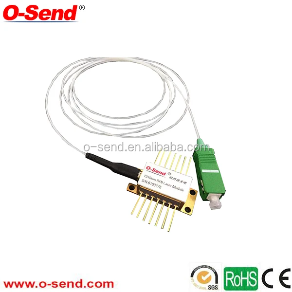 Применяется для передачи по CWDM одномодового волоконного лазерного модуля pigtail butterfly