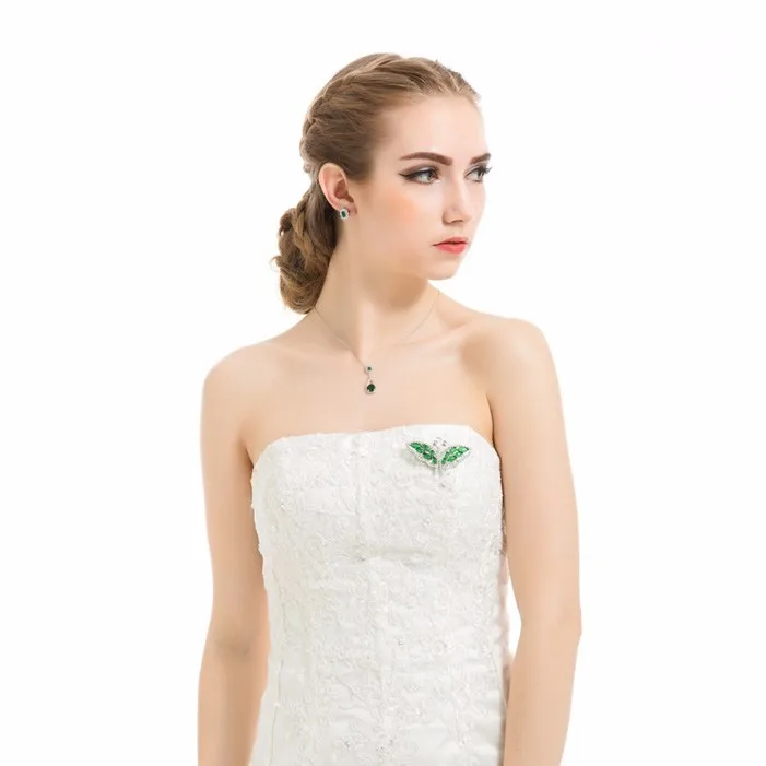 LUOTEEMI Fashion Korea Personality Elegant A AA Cubic Zirconia CZ Paved Women Luxury CZ Fine Jewelry Earring