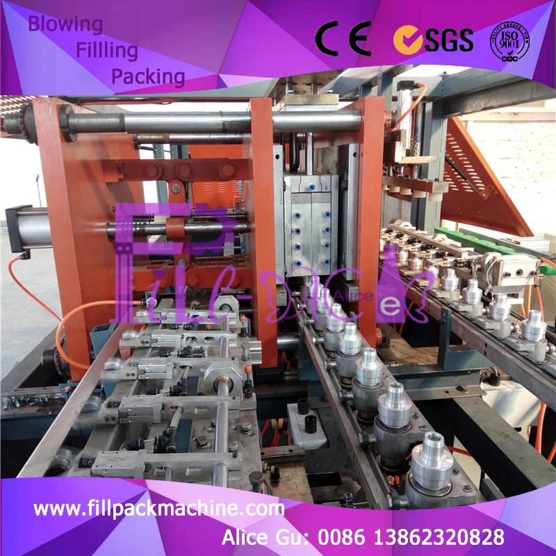 Полностью автоматический 6 полости пластиковые бутылки дуя/завод с заготовки Лифт