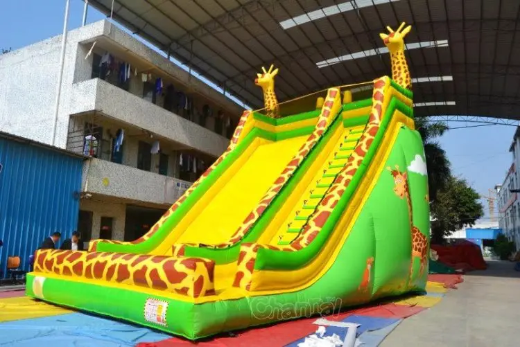 8 м высокий надувной горка для детей