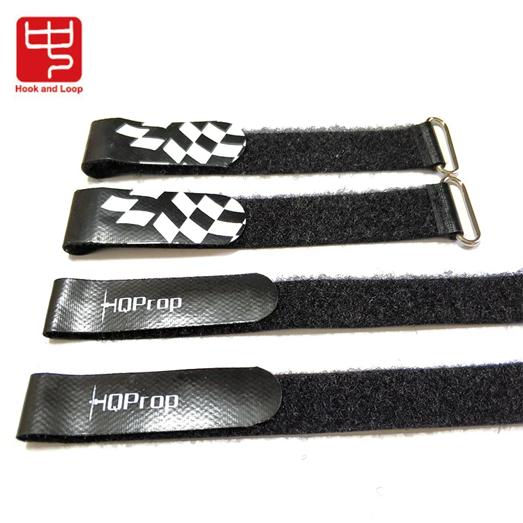 Anti-slip silicone hook and loop strap