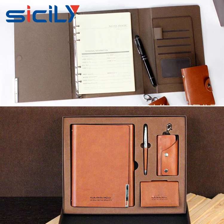 2018 High quality real fashionable travel gifts, promotional business gift set