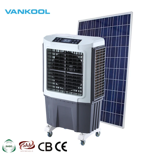 portable water evaporative air cooler fan water cooling smart air conditioner dc 12v solar room air cooler coolers fans price