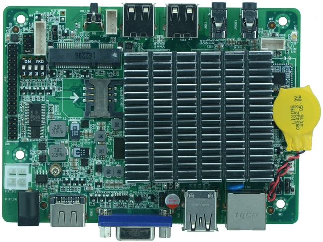 Cherrytrail Платформы Intel Atom X5-Z8300/1.44 ГГц CPU 1 Gigabit Ethernet порт Induatrial embedded HTPC Материнские Платы