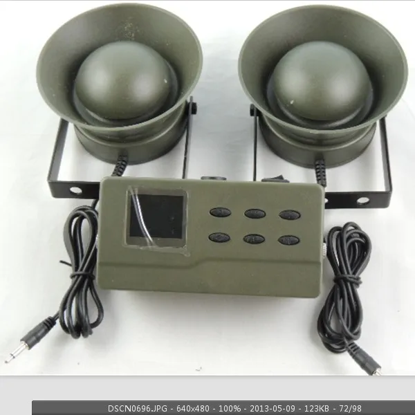 outdoor electronic hunting duck callers bird songs mp3 players bird caller  cp-390