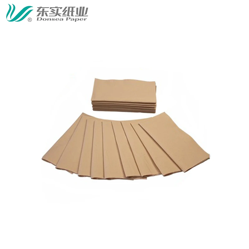 Салфетка из коричневой бумаги для ухода за здоровьем