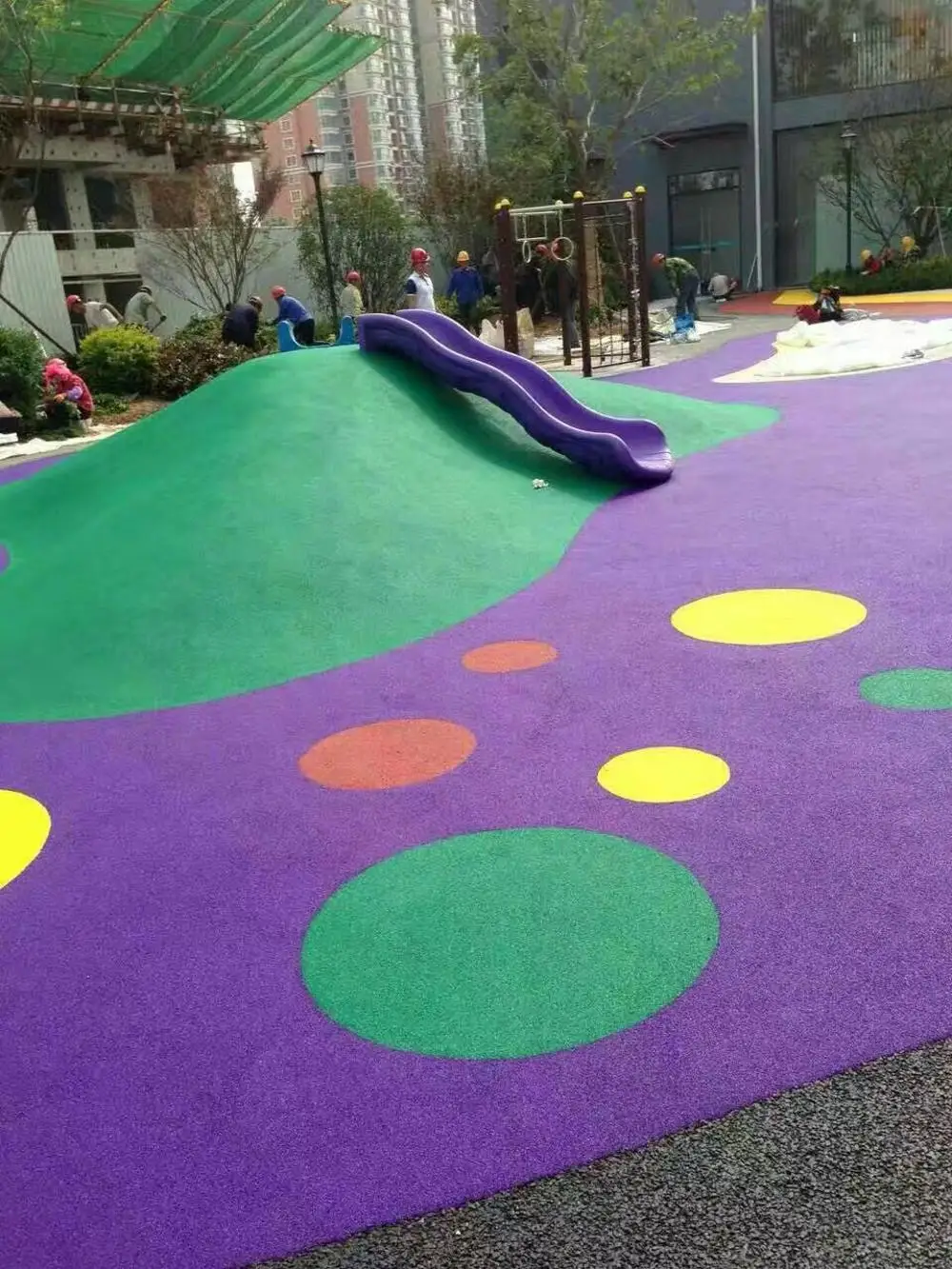 Hot Sale Cheap Rubberized EPDM Flooring for Kids Play Area