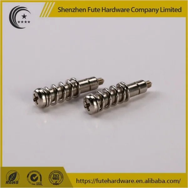 stainless steel CPU cooler screw with spring