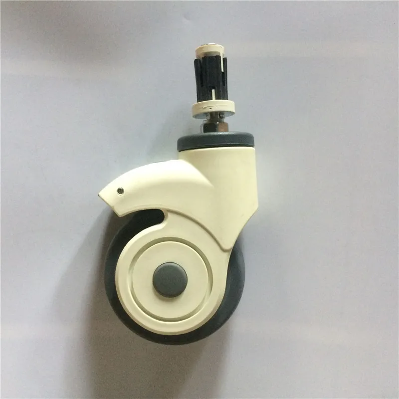 
plastic caster inserts mounting with plastic cover plastic wheel 