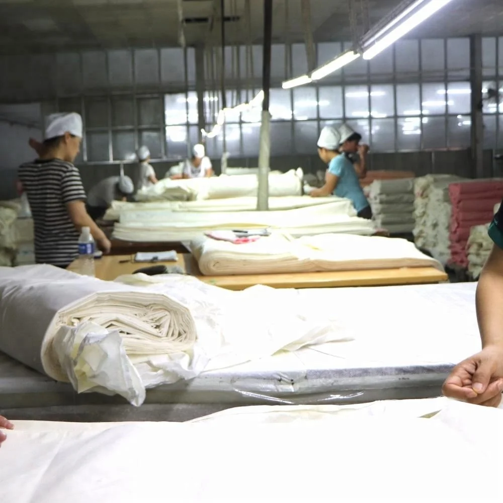 
233TC 100% cotton down proof ticking fabric ,feather proof fabric 