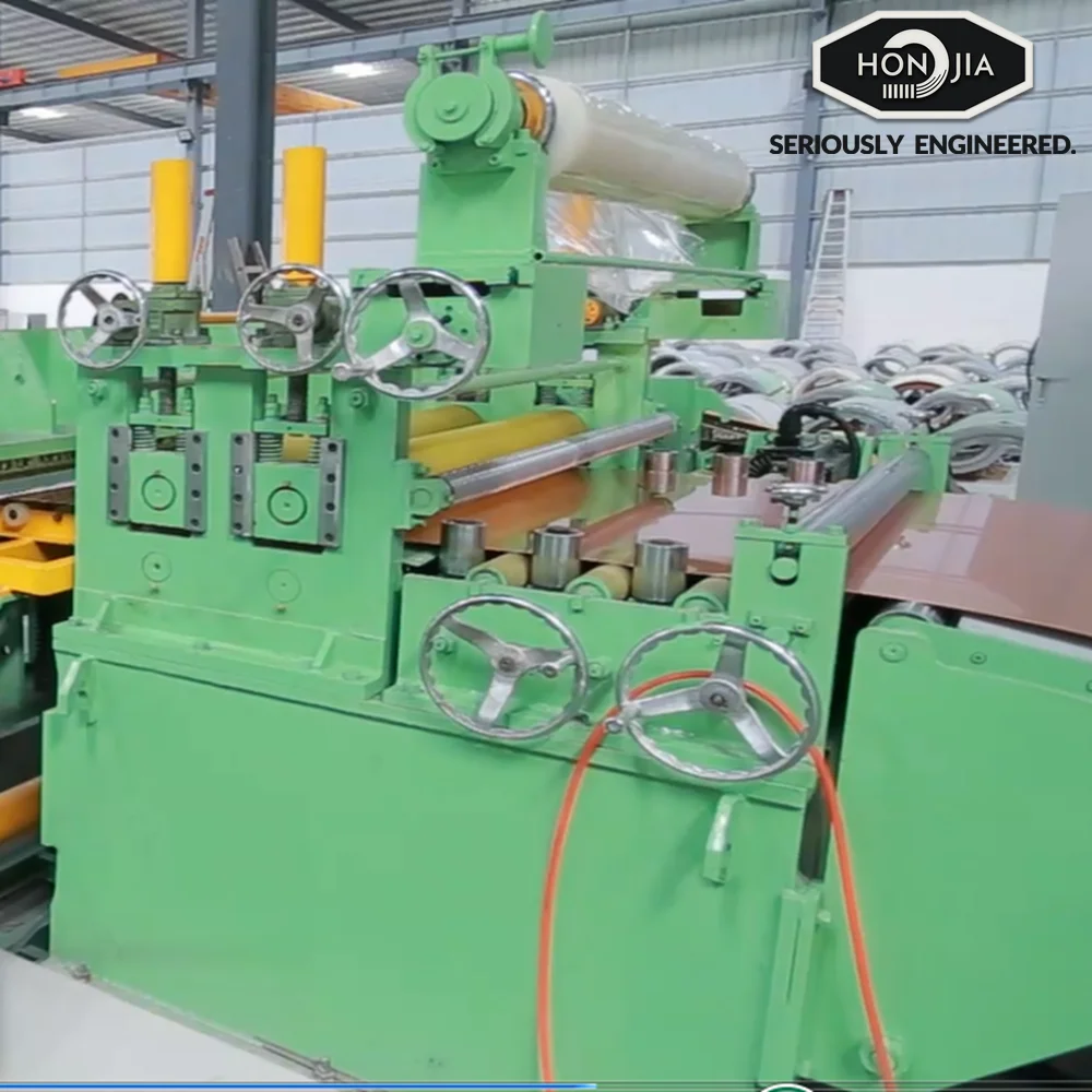 CR HR Steel Coil Cut to Length Line Equipment Stainless Steel Coil Cross Cutting Machine Servo Drive Motor
