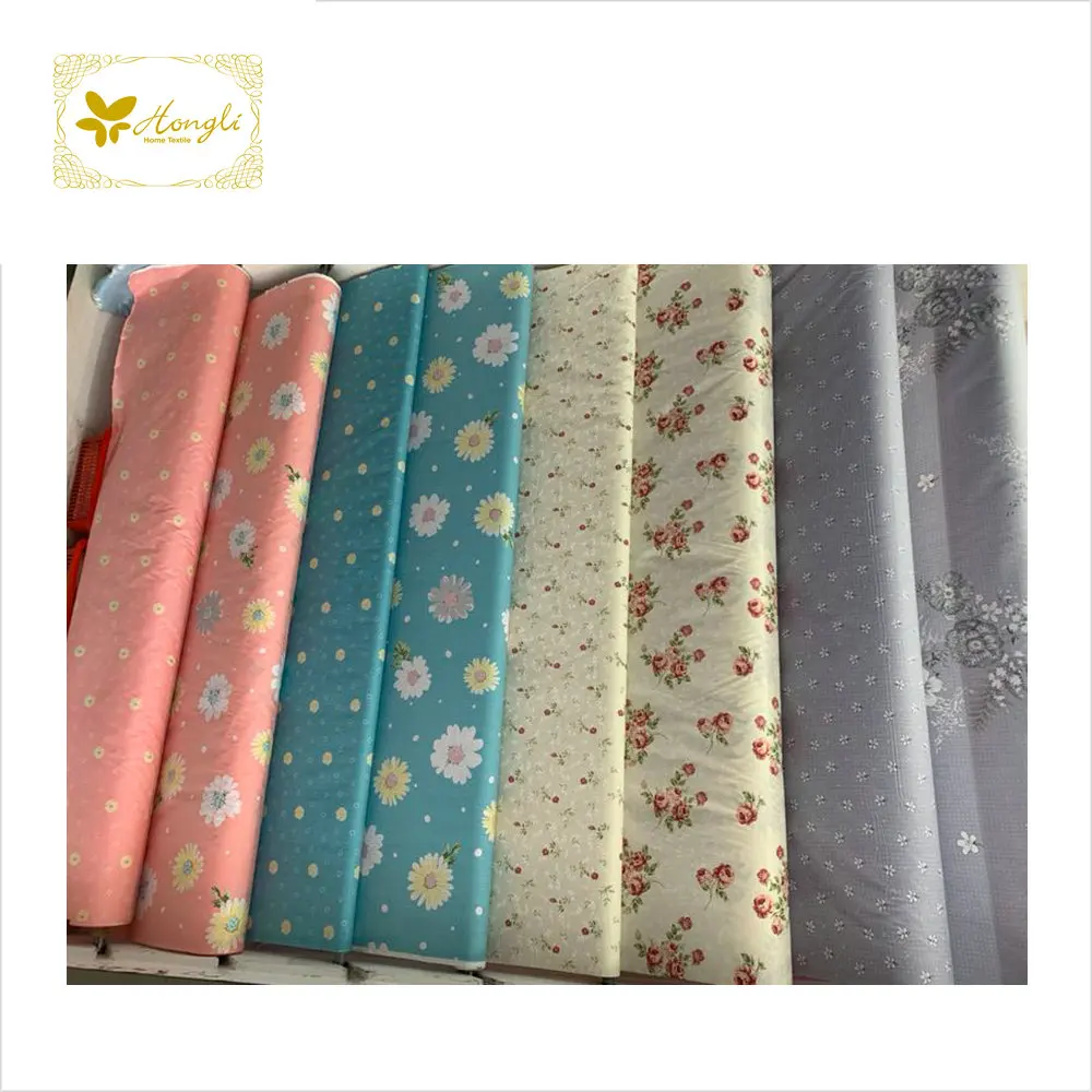 nantong textile supplier 100% cotton printed fabric ready to ship