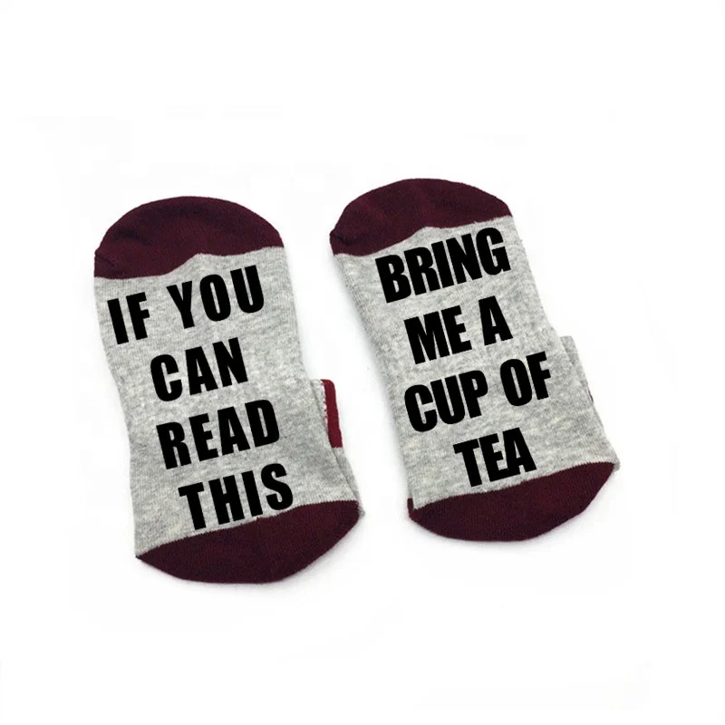 tea Socks If You Can Read This Bring Me a cup of tea Bridesmaid Men Women Socks