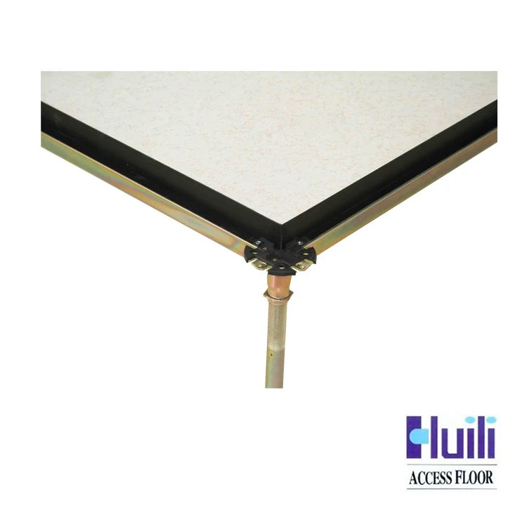 Antistatic HPL Finish Calcium Sulphate Raised Floor/Access Floor Panel with PVC band edge